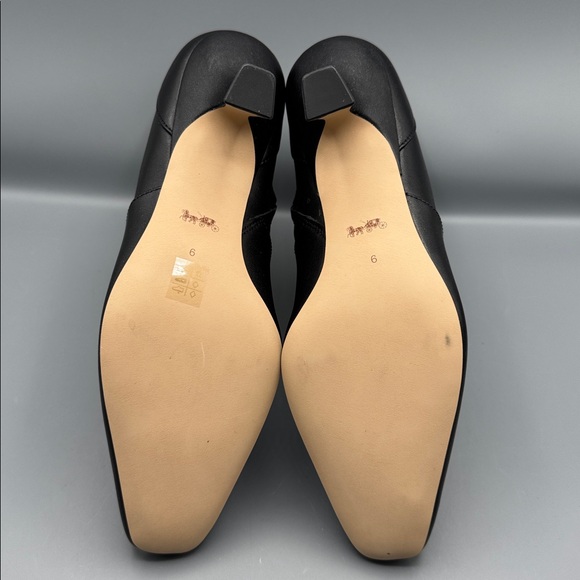 COACH Women's Sculpted C Kitten Heel Booties - Picture 4 of 4